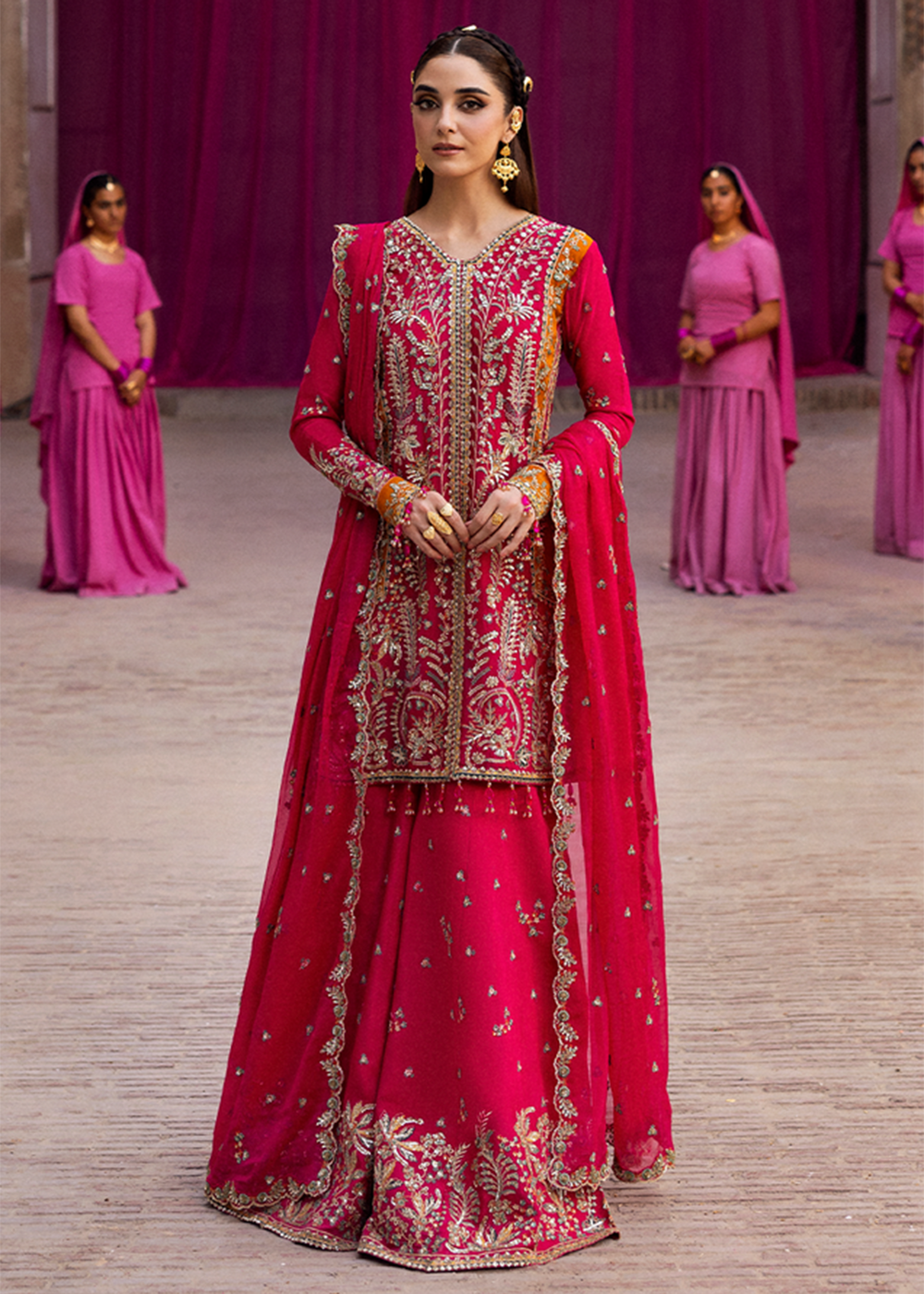 Buy Now The Empress Wedding Formals '25 by Emaan Adeel | MAELISSA Online in USA, UK, Canada, France, Italy, Germany, Qatar, UAE & Worldwide at Empress Clothing.