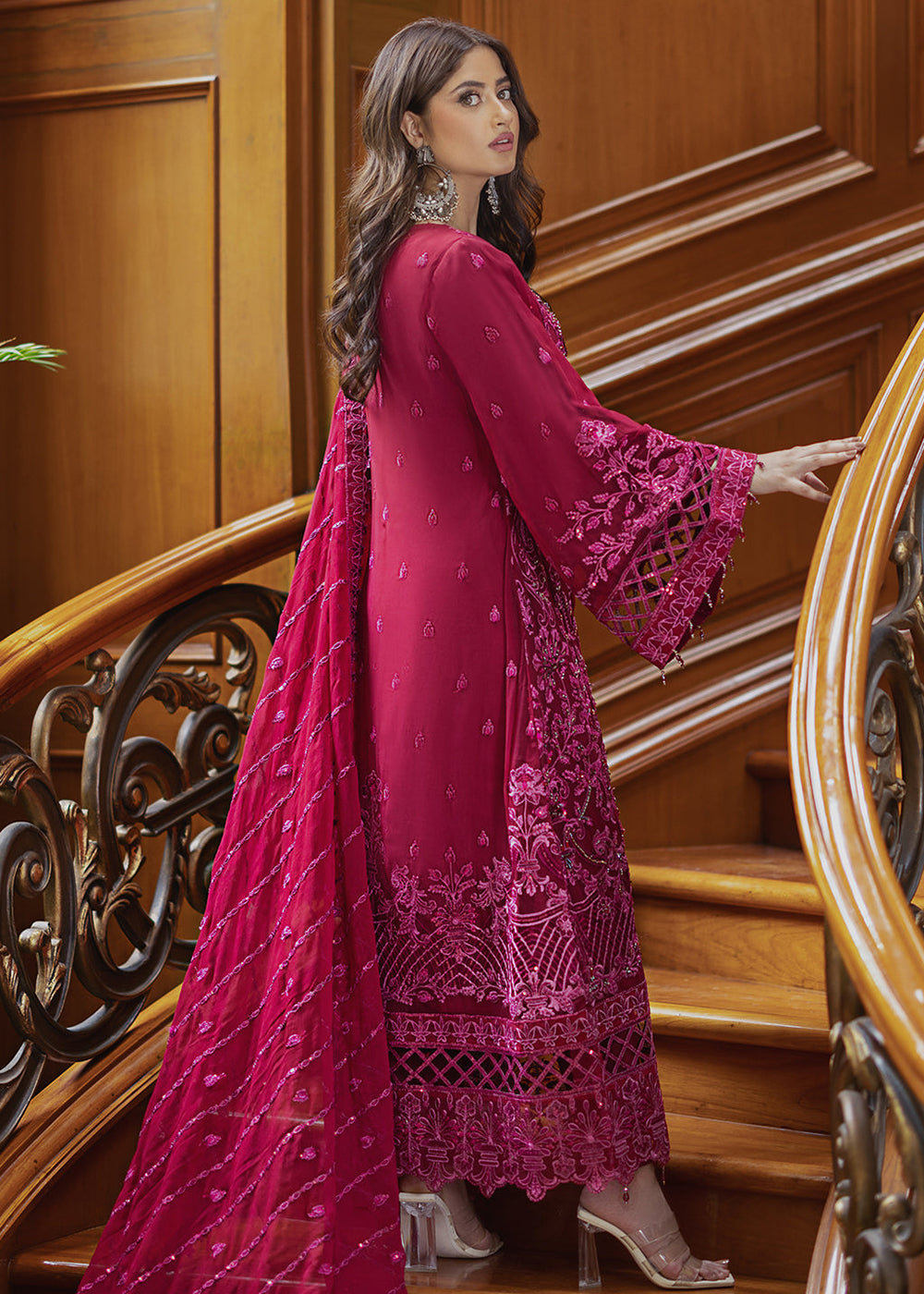 Buy Now Ishq Aatish Luxury Chiffon '23 by Emaan Adeel | MAISHA Online in USA, UK, Canada & Worldwide at Empress Clothing. 