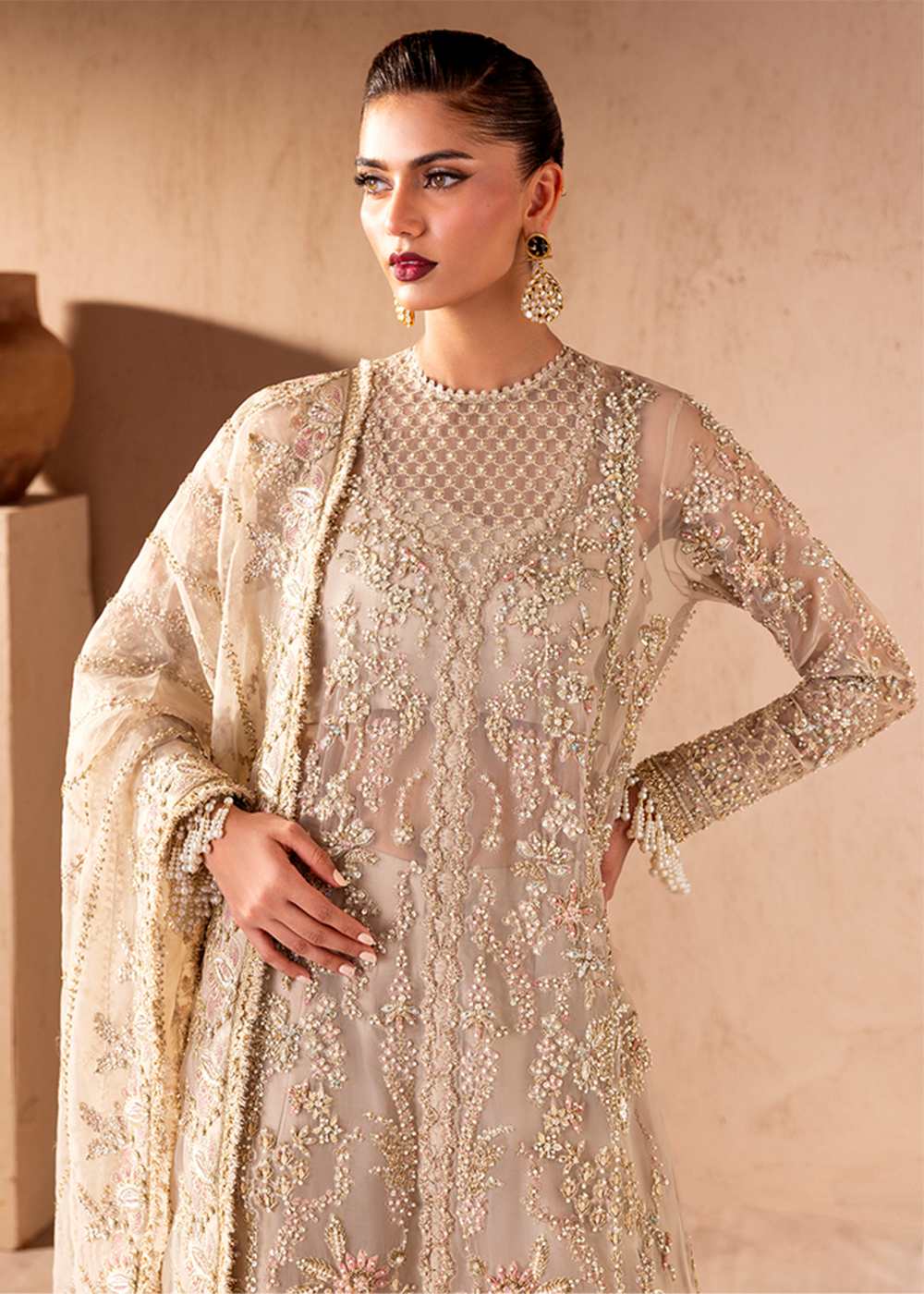Buy Now Clay & Couture Wedding Formals 25 by Emaan Adeel | MALENA Online in USA, UK, Canada, France, Italy, Germany, Greece, Africa, UAE & Worldwide at Empress.