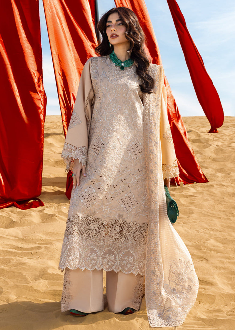 Buy Now Premium Luxury Lawn '26 by Rang Rasiya | MAYEL Online in US, UK, Canada, France, Italy, Germany, Greece, Sweden, Africa, Qatar & Worldwide at Empress.