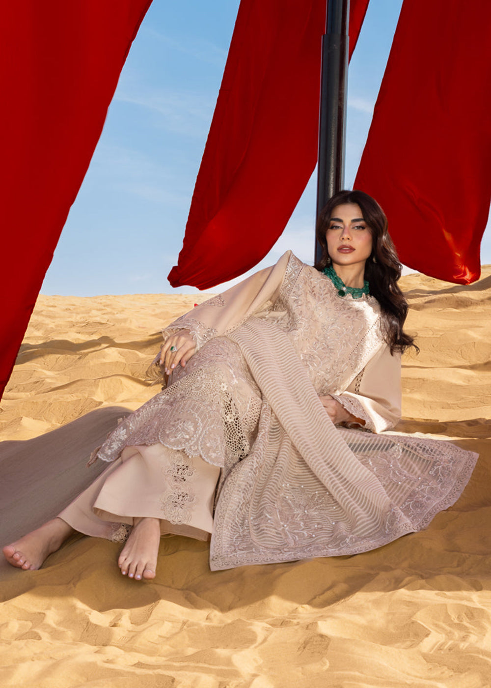 Buy Now Premium Luxury Lawn '26 by Rang Rasiya | MAYEL Online in US, UK, Canada, France, Italy, Germany, Greece, Sweden, Africa, Qatar & Worldwide at Empress.