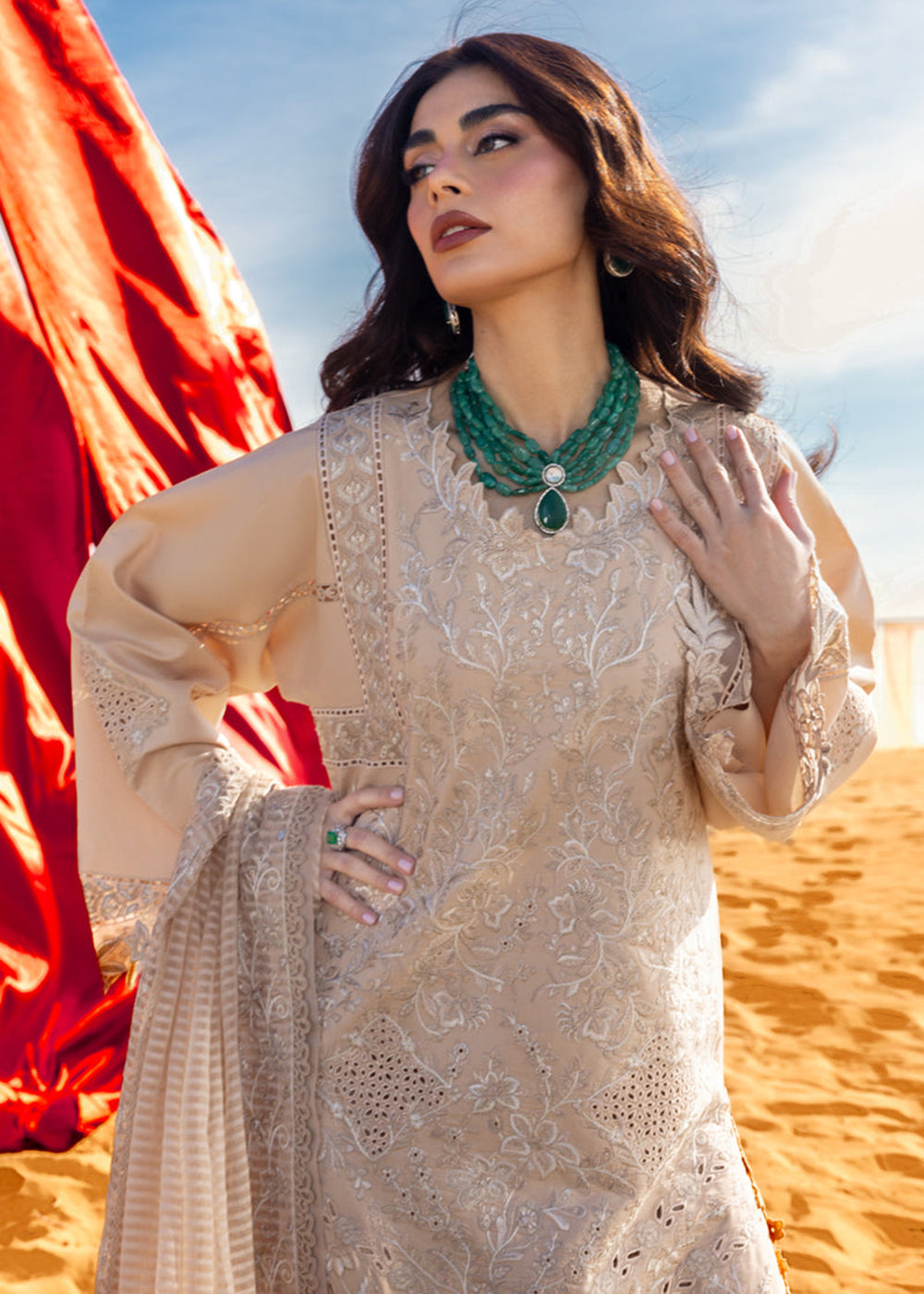 Buy Now Premium Luxury Lawn '26 by Rang Rasiya | MAYEL Online in US, UK, Canada, France, Italy, Germany, Greece, Sweden, Africa, Qatar & Worldwide at Empress.