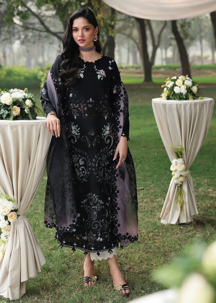 Buy Now Tales of Petals Luxury Lawn '26 by Sardinia | MIDNIGHT BLOOM Online in US, UK, Canada, France, Greece, Germany, Ireland, Sweden & Worldwide at Empress.