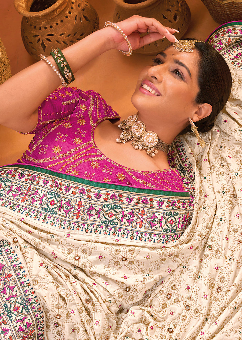 Buy Indian Clothing Online | Ethnic Wear For Women - Saree Saga