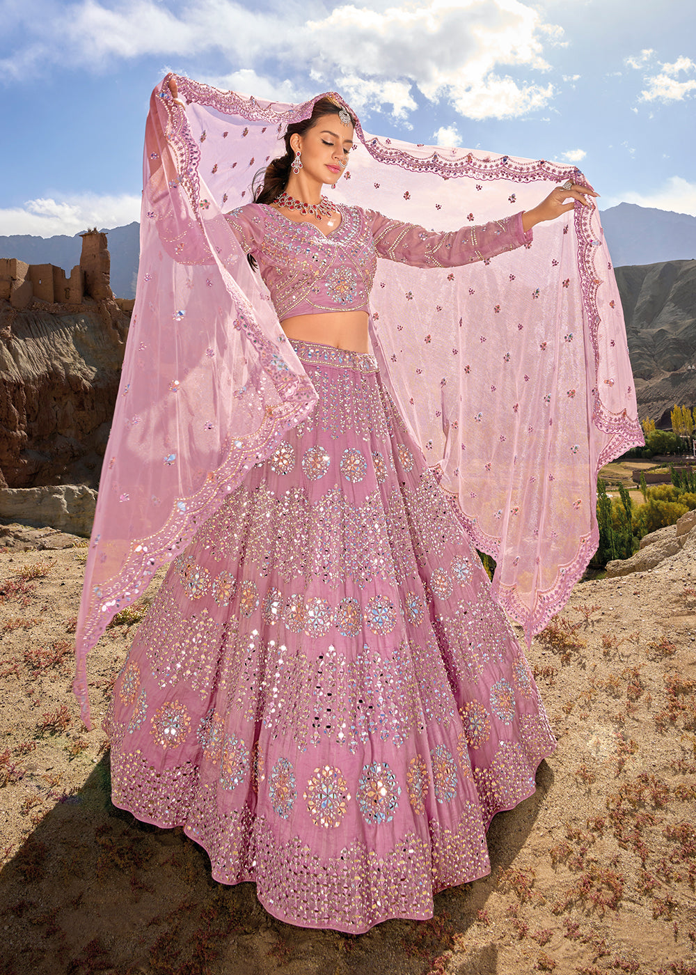 Buy Soft Net Pink Lehenga Choli for Women, Designer Sequins Lehanga, Modern  Bollywood Indian Wedding Lahenga Choli, Ready to Wear Lengha Choli Online  in India -… | Designer lehenga choli, Indian dresses,