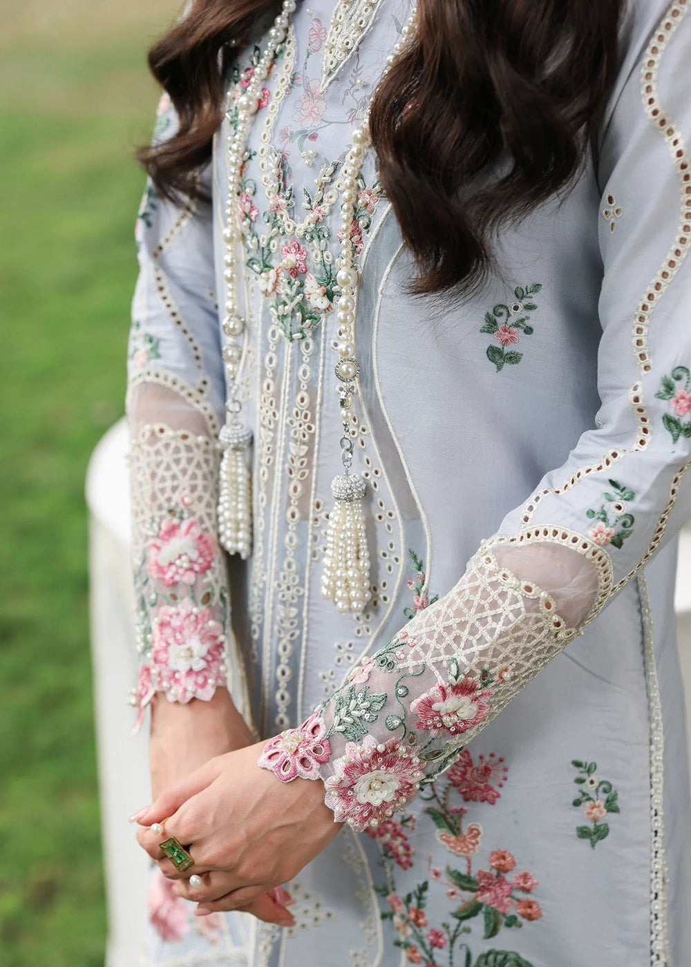 Buy Now Tales of Petals Luxury Lawn '26 by Sardinia | MORNING SKY Online in US, UK, Canada, France, Greece, Germany, Ireland, Sweden & Worldwide at Empress.