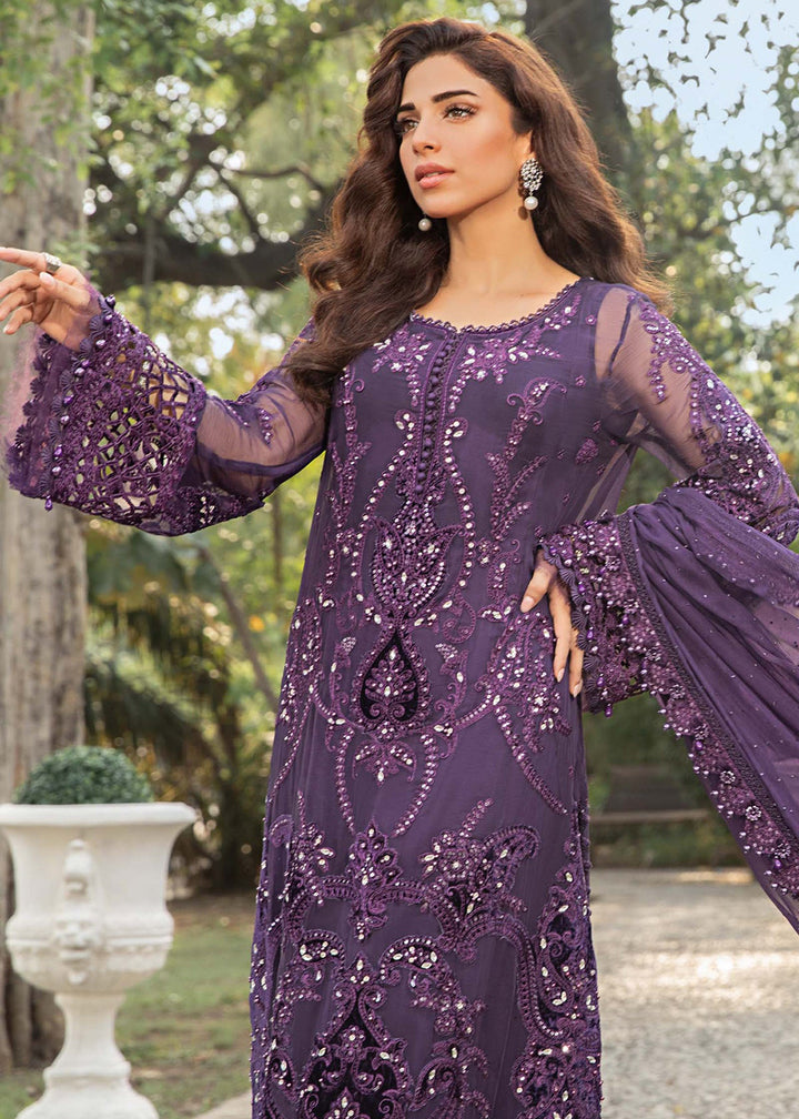 Buy Now Unstitched Chiffon Formals '24 by Maria B | MPC-24-102 Online at Empress Online in USA, UK, Canada & Worldwide at Empress Clothing.