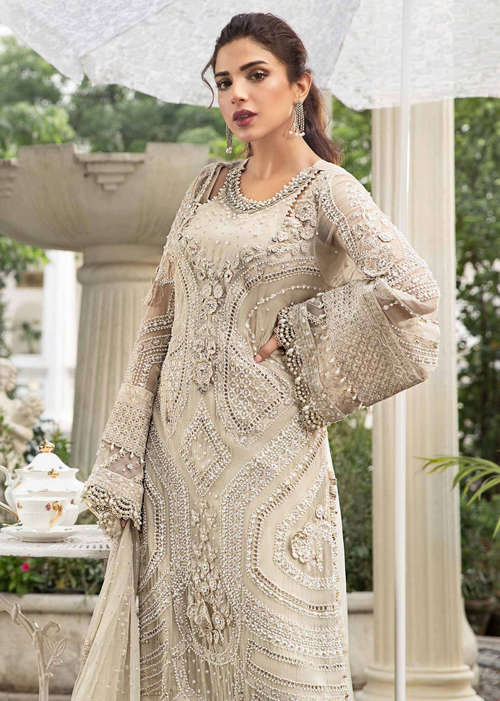 Buy Now Unstitched Chiffon Formals '24 by Maria B | MPC-24-104 Online at Empress Online in USA, Italy, Germany & Worldwide at Empress Clothing.