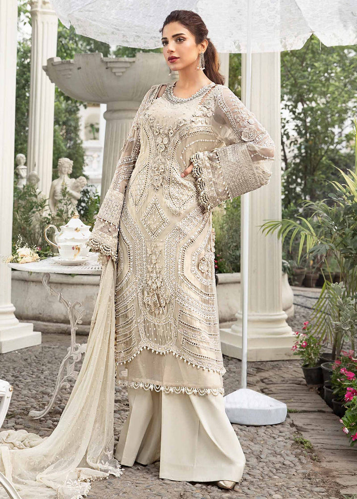 Buy Now Unstitched Chiffon Formals '24 by Maria B | MPC-24-104 Online at Empress Online in USA, Italy, Germany & Worldwide at Empress Clothing.