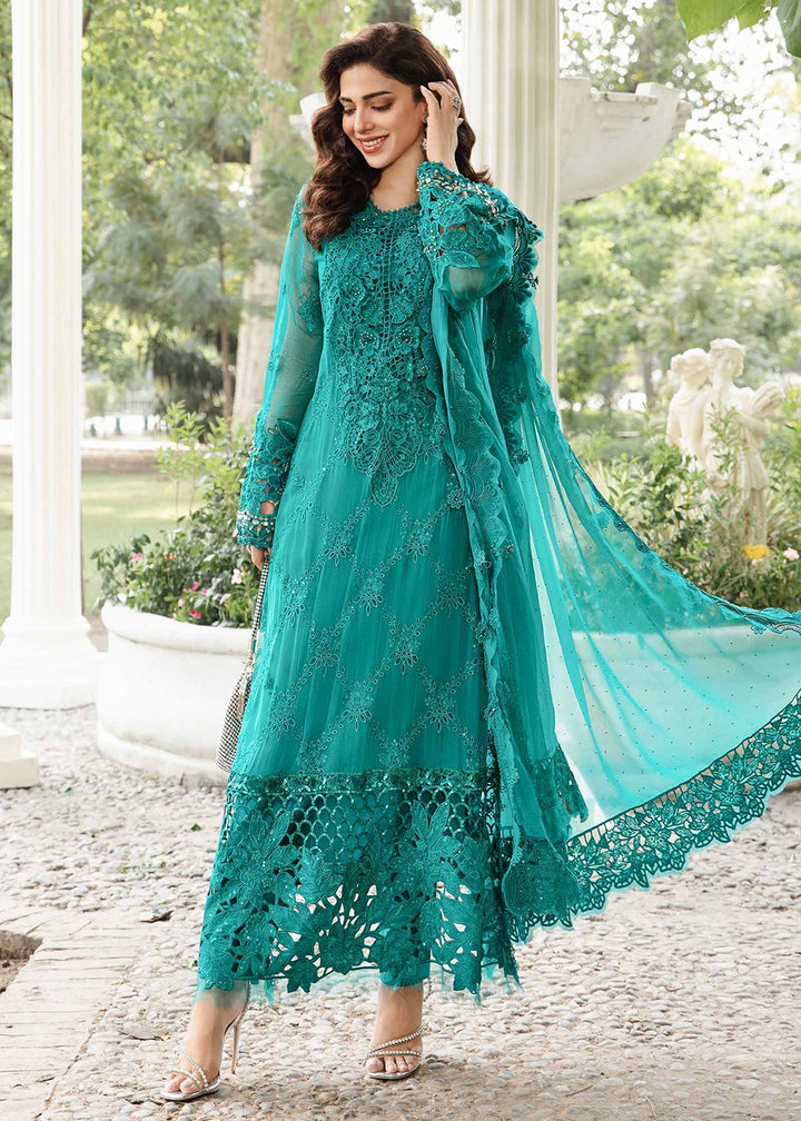 Buy Now Unstitched Chiffon Formals '24 by Maria B | MPC-24-105 Online at Empress Online in USA, Italy, Germany & Worldwide at Empress Clothing. 