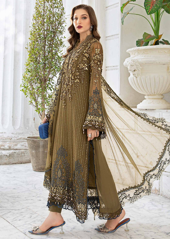 Buy Now Unstitched Chiffon Formals '24 by Maria B | MPC-24-108 Online at Empress Online in USA, Italy, Germany & Worldwide at Empress Clothing. 