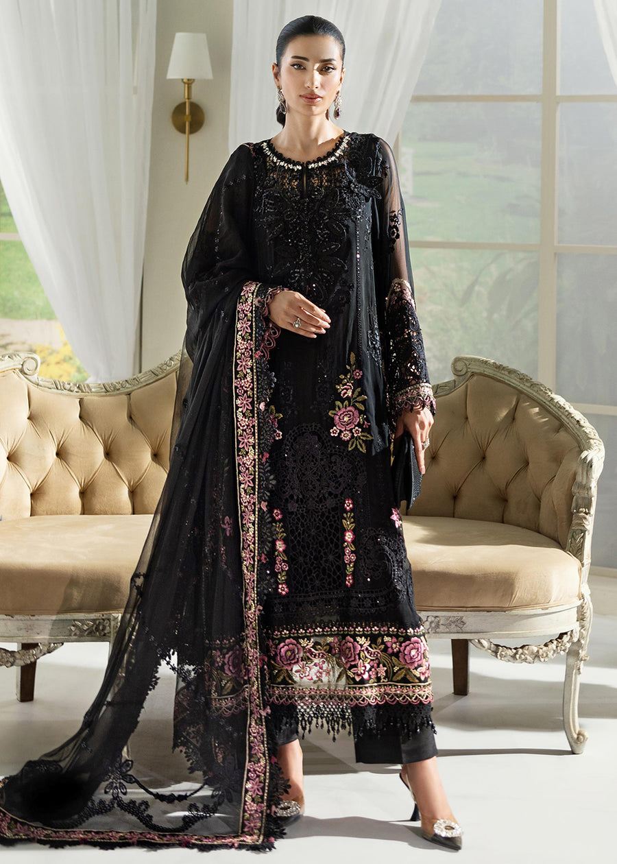 3 Piece Stitched Embroidered Chiffon Suit | Mpc-25-105