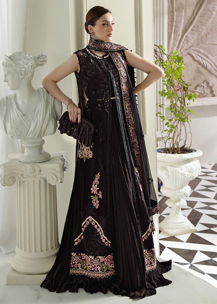 Buy Now Unstitched Chiffons '25 by Maria B | MPC-25-104 Online in USA, UK, Canada, France, Italy, Germany, Spain, Netherlands & Worldwide at Empress Clothing.