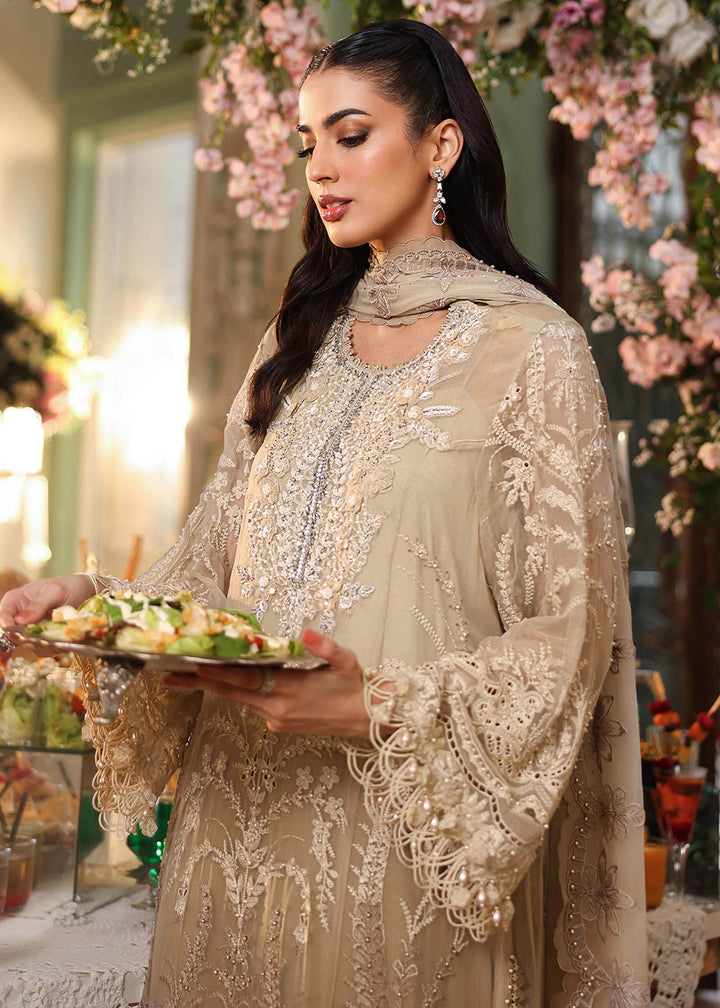 Buy Now Tea Affair Chiffon Formals '26 by Maria B | MPC-26-103 Online in US, UK, Canada, France, Greece, Germany, Ireland, Sweden, UAE & Worldwide at Empress.