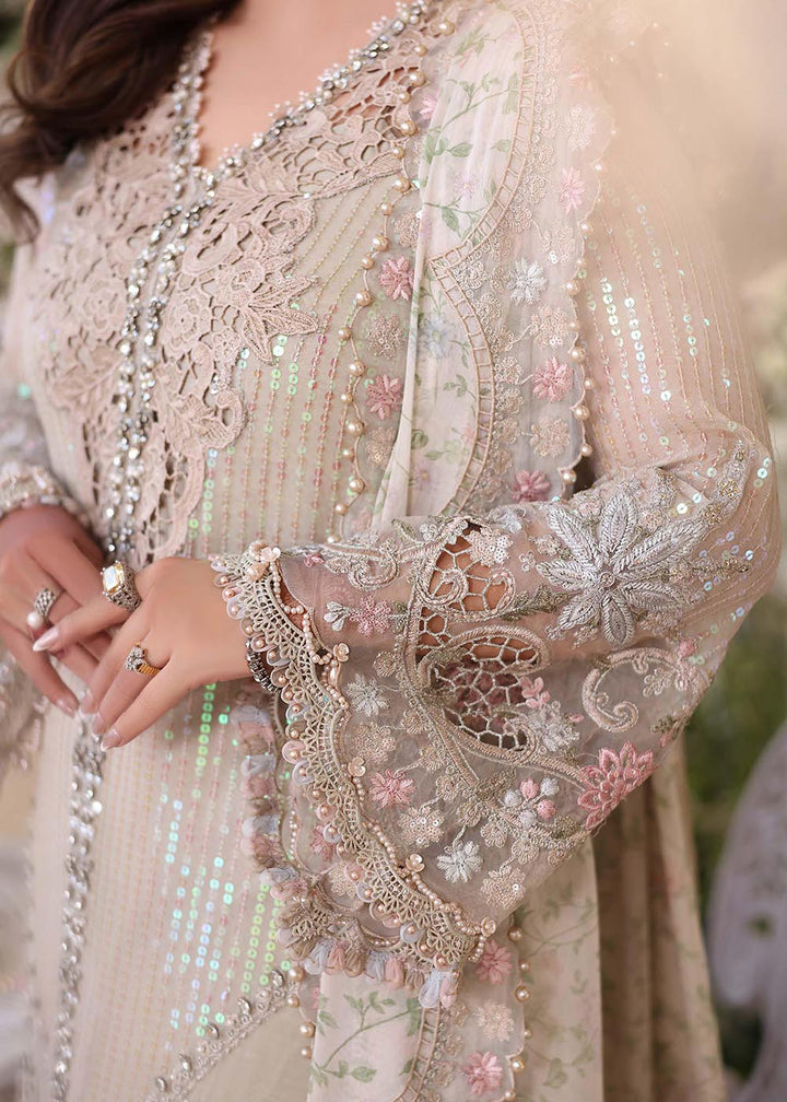 Buy Now Tea Affair Chiffon Formals '26 by Maria B | MPC-26-107 Online in US, UK, Canada, France, Greece, Germany, Ireland, Sweden, UAE & Worldwide at Empress.