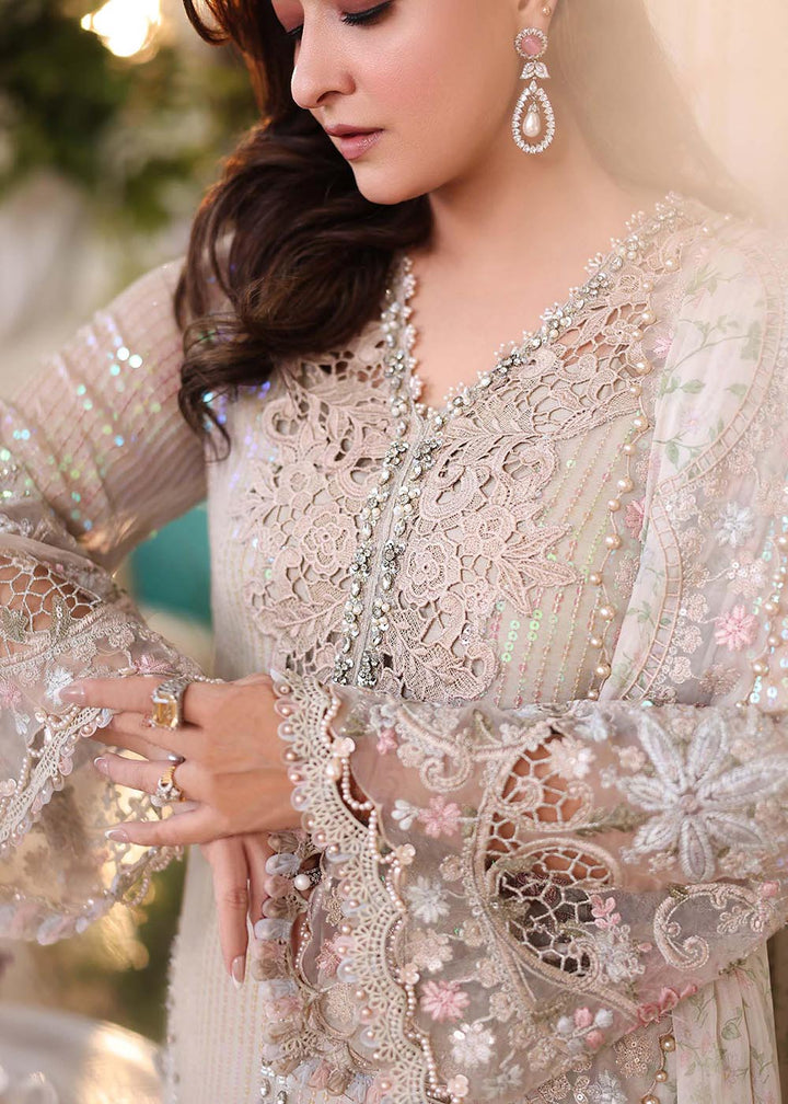 Buy Now Tea Affair Chiffon Formals '26 by Maria B | MPC-26-107 Online in US, UK, Canada, France, Greece, Germany, Ireland, Sweden, UAE & Worldwide at Empress.