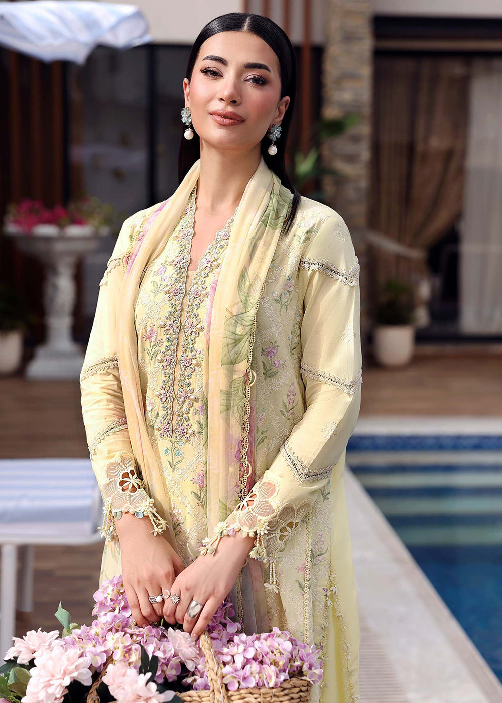 Buy Now M.Prints Summer Lawn '26 by Maria B | MPT-3001A Online in US, UK, Canada, France, Greece, Germany, Ireland, Sweden, Denmark, UAE & Worldwide at Empress.