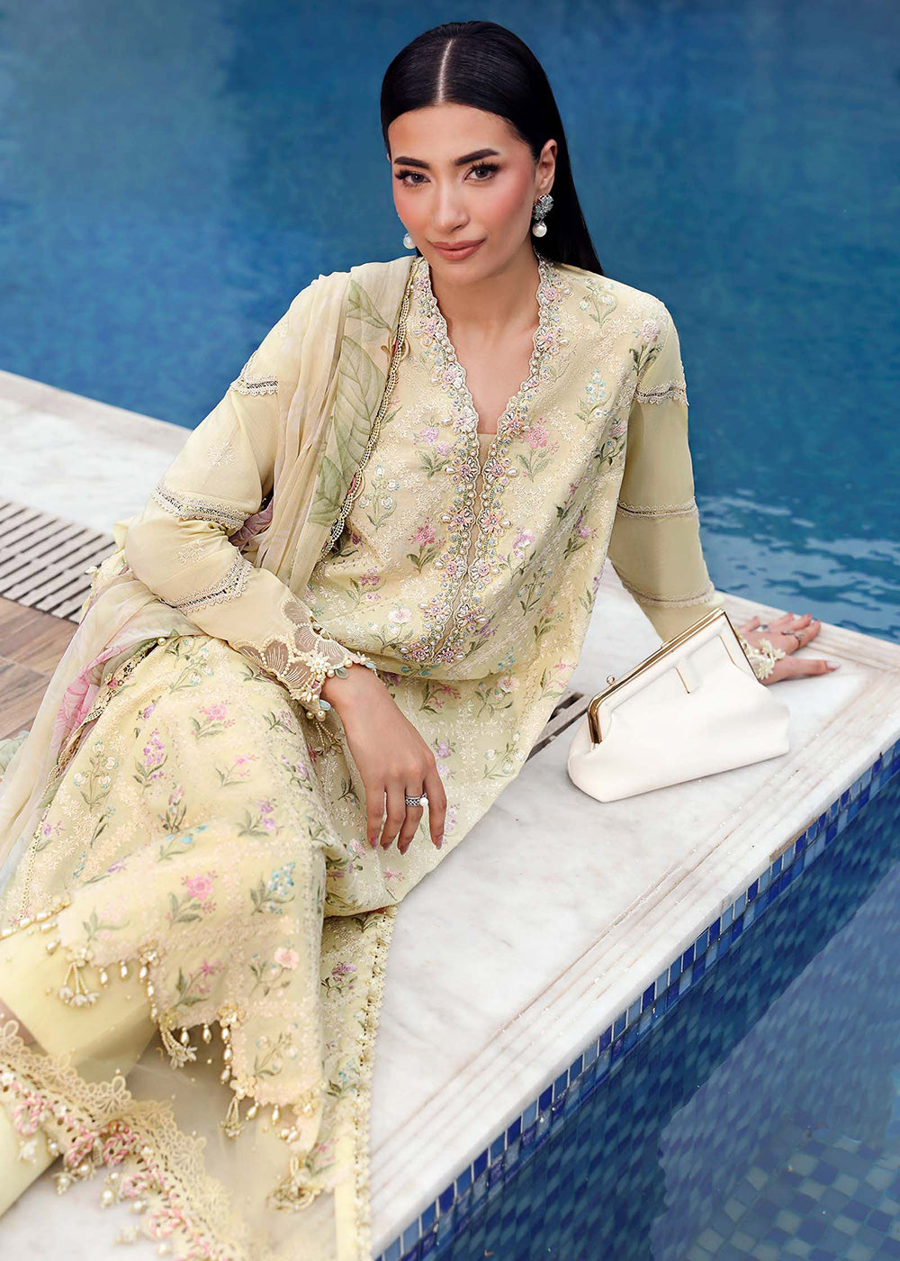 Buy Now M.Prints Summer Lawn '26 by Maria B | MPT-3001A Online in US, UK, Canada, France, Greece, Germany, Ireland, Sweden, Denmark, UAE & Worldwide at Empress.