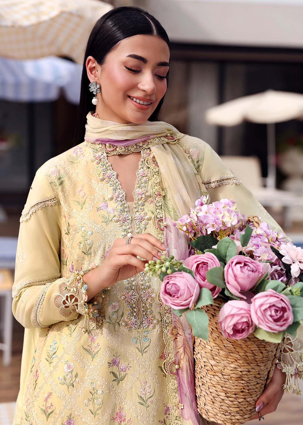 Buy Now M.Prints Summer Lawn '26 by Maria B | MPT-3001A Online in US, UK, Canada, France, Greece, Germany, Ireland, Sweden, Denmark, UAE & Worldwide at Empress.