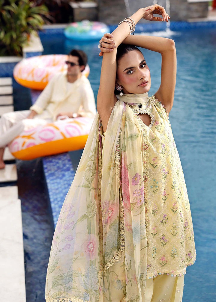 Buy Now M.Prints Summer Lawn '26 by Maria B | MPT-3001A Online in US, UK, Canada, France, Greece, Germany, Ireland, Sweden, Denmark, UAE & Worldwide at Empress.