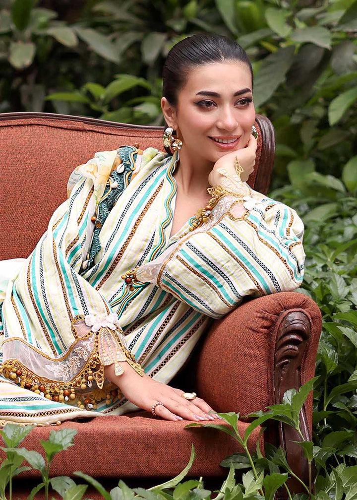 Buy Now M.Prints Summer Lawn '26 by Maria B | MPT-3002B Online in US, UK, Canada, France, Greece, Germany, Ireland, Sweden, Denmark, UAE & Worldwide at Empress.