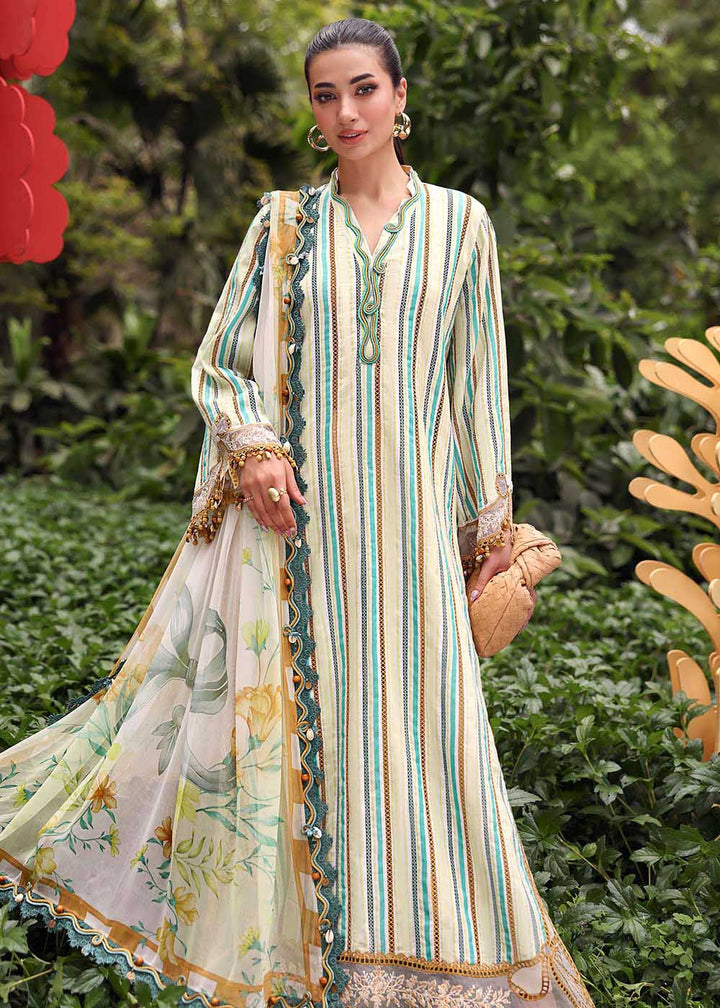 Buy Now M.Prints Summer Lawn '26 by Maria B | MPT-3002B Online in US, UK, Canada, France, Greece, Germany, Ireland, Sweden, Denmark, UAE & Worldwide at Empress.