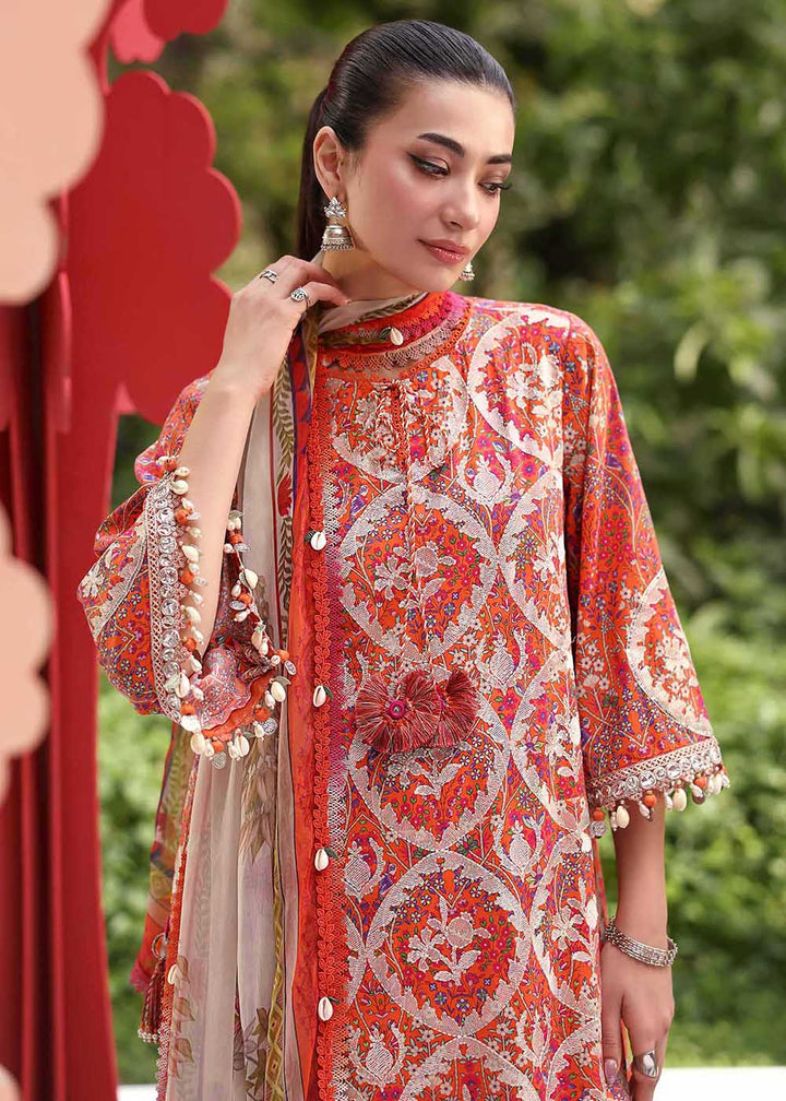 Buy Now M.Prints Summer Lawn '26 by Maria B | MPT-3003A Online in US, UK, Canada, France, Greece, Germany, Ireland, Sweden, Denmark, UAE & Worldwide at Empress.