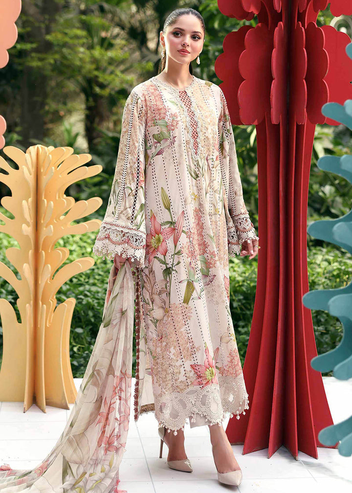 Buy Now M.Prints Summer Lawn '26 by Maria B | MPT-3006A Online in US, UK, Canada, France, Greece, Germany, Ireland, Sweden, Denmark, UAE & Worldwide at Empress.