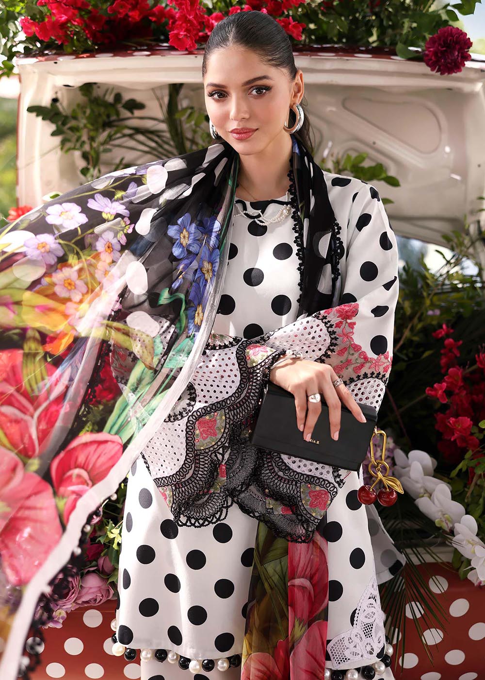 Buy Now M.Prints Summer Lawn '26 by Maria B | MPT-3008A Online in US, UK, Canada, France, Greece, Germany, Ireland, Sweden, Denmark, UAE & Worldwide at Empress.