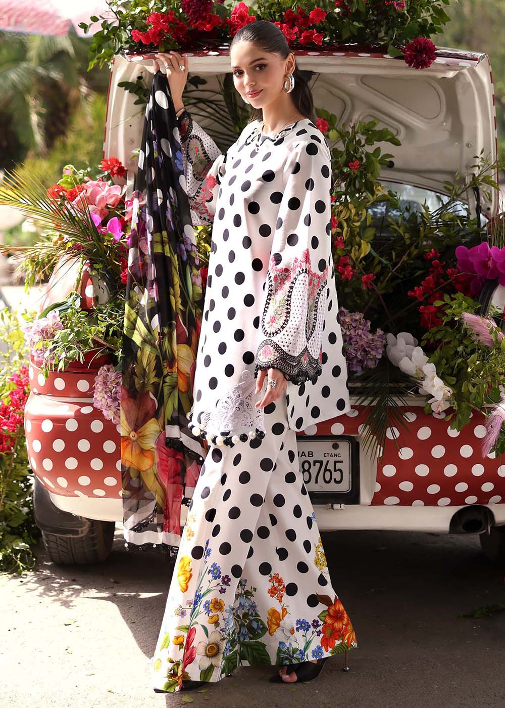 Buy Now M.Prints Summer Lawn '26 by Maria B | MPT-3008A Online in US, UK, Canada, France, Greece, Germany, Ireland, Sweden, Denmark, UAE & Worldwide at Empress.