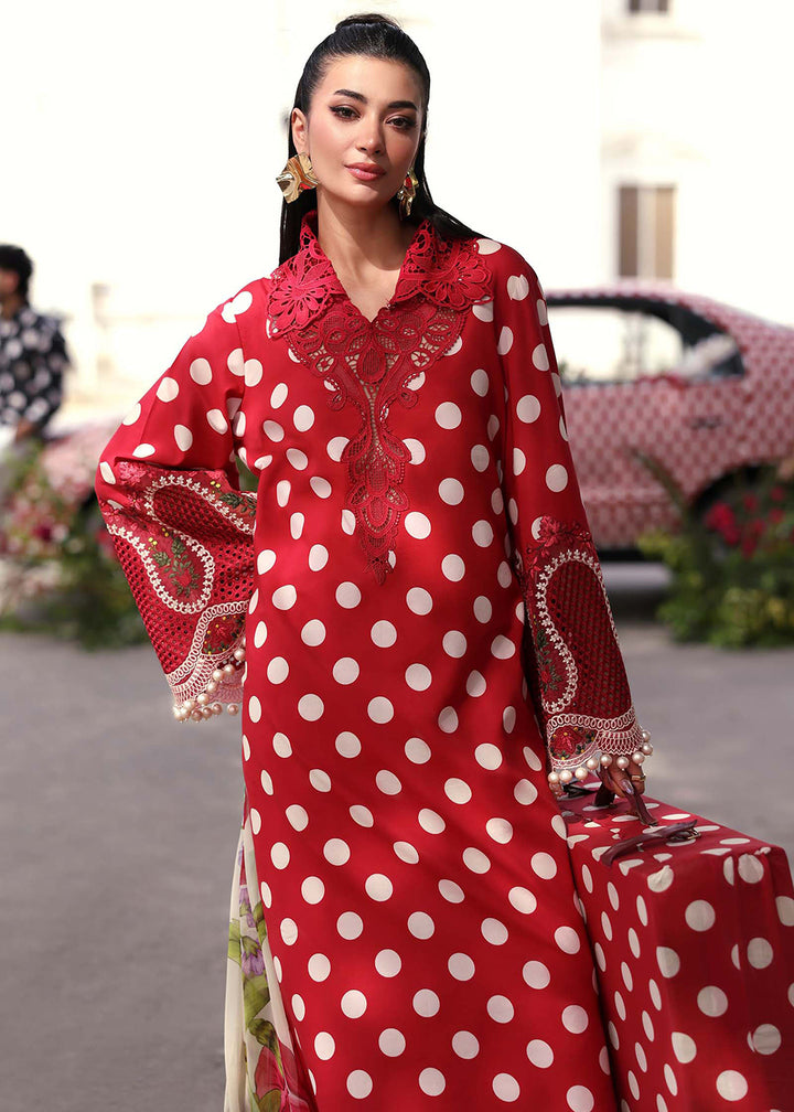 Buy Now M.Prints Summer Lawn '26 by Maria B | MPT-3008B Online in US, UK, Canada, France, Greece, Germany, Ireland, Sweden, Denmark, UAE & Worldwide at Empress.