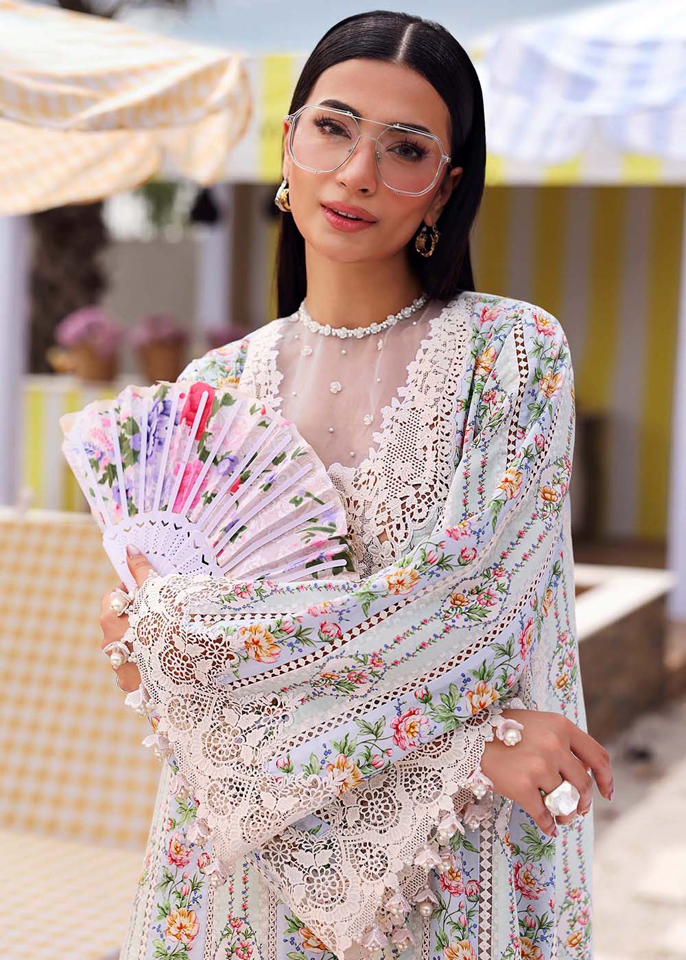 Buy Now M.Prints Summer Lawn '26 by Maria B | MPT-3010B Online in US, UK, Canada, France, Greece, Germany, Ireland, Sweden, Denmark, UAE & Worldwide at Empress.