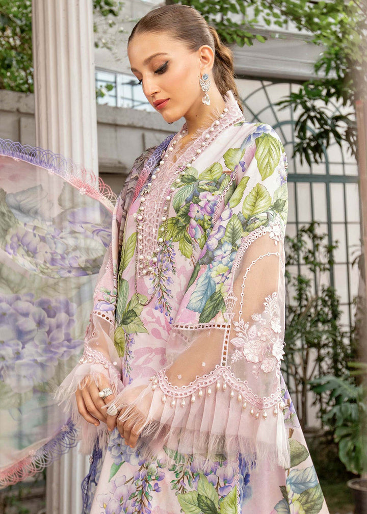 Buy Now Lawn Printed Suit - Maria B - M.Prints Eid Collection 2023 - MPT-1801-A Online in USA, UK, Canada & Worldwide at Empress Clothing