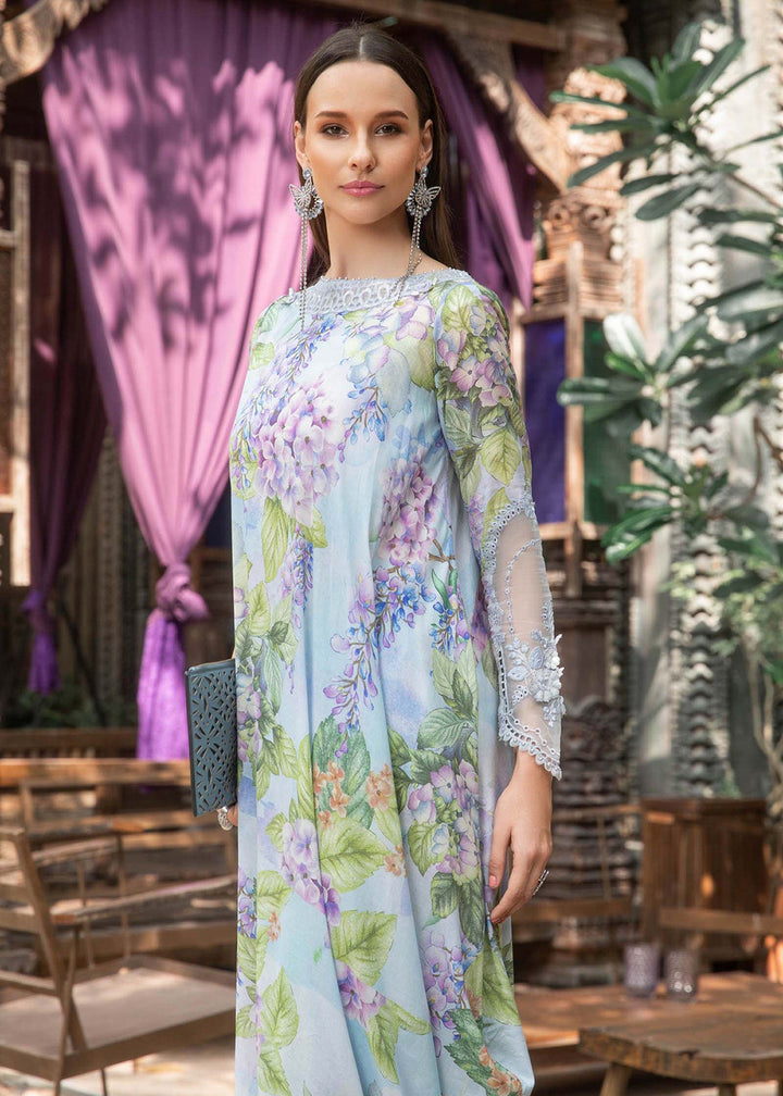 Buy Now Lawn Printed Suit - Maria B - M.Prints Eid Collection 2023 - MPT-1801-B Online in USA, UK, Canada & Worldwide at Empress Clothing.