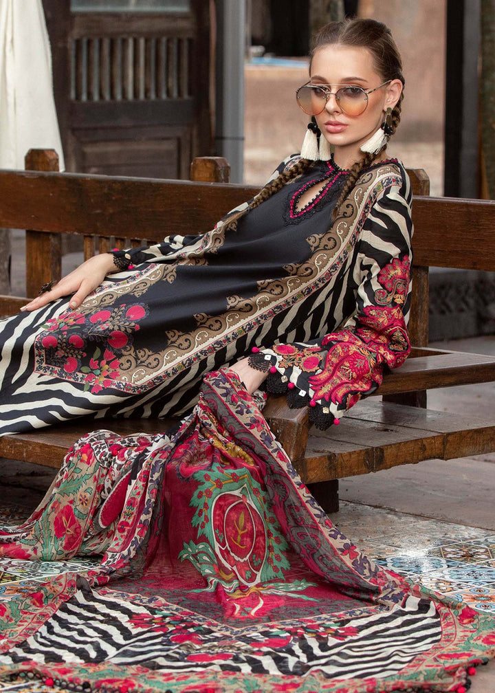 Buy Now Lawn Printed Suit - Maria B - M.Prints Eid Collection 2023 - MPT-1804-A Online in USA, UK, Canada & Worldwide at Empress Clothing. 