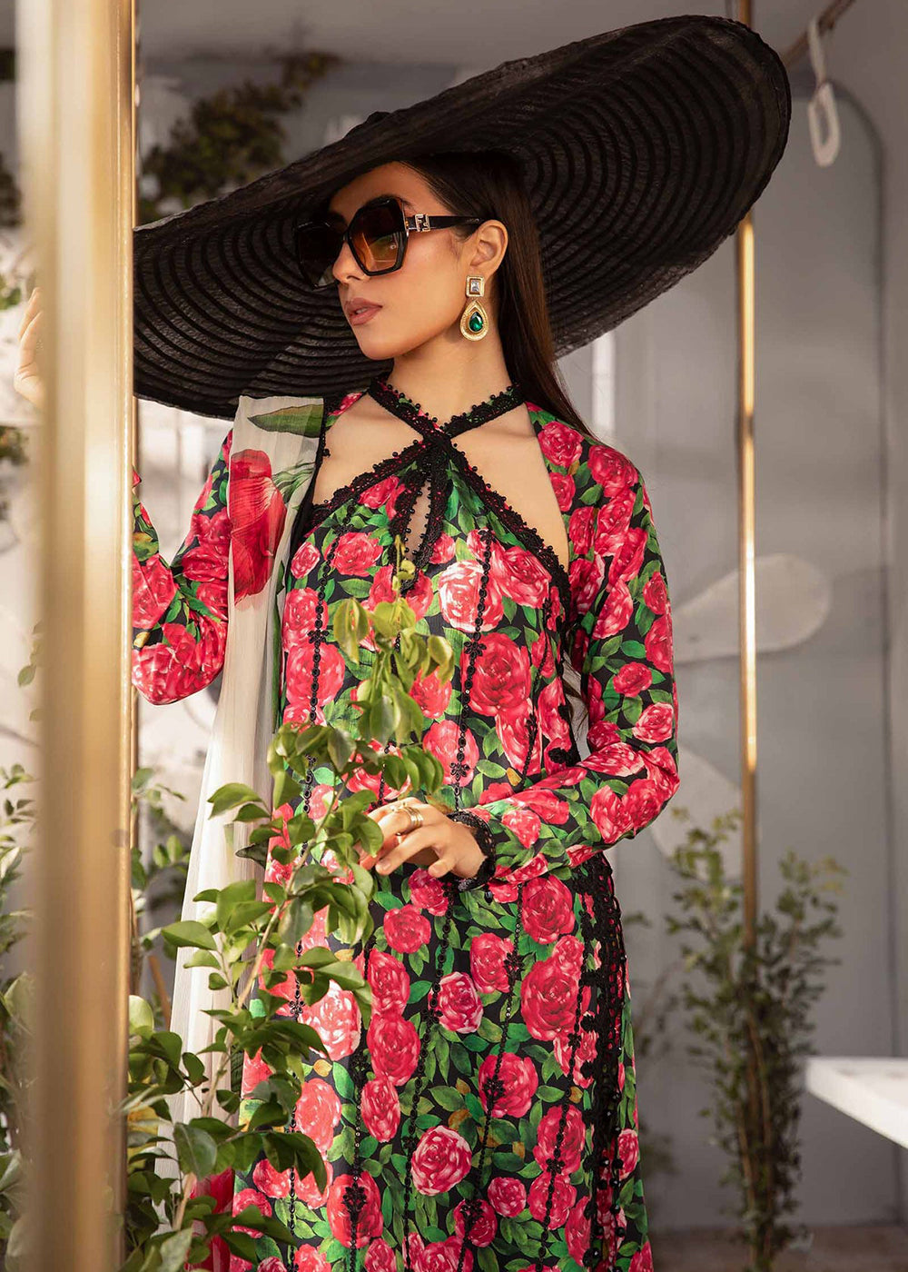 Buy Now M.Prints Spring Summer Lawn Edit '24 by Maria B | MPT-2106-B Online at Empress in USA, UK, Canada & Worldwide at Empress Clothing.