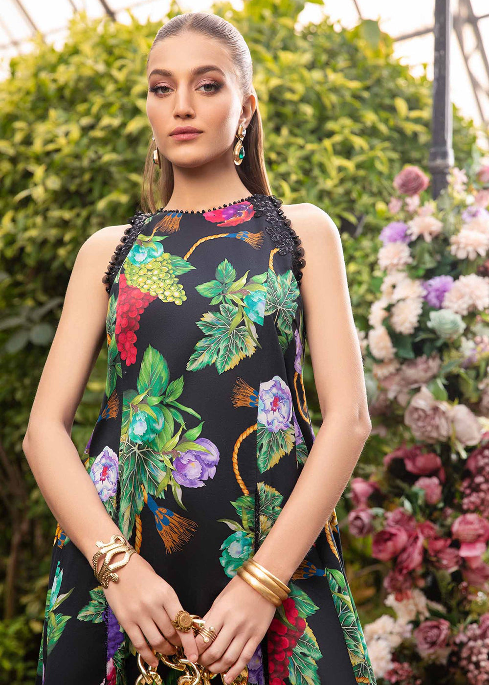 Buy Now M.Prints Spring Summer Lawn Edit '24 by Maria B | MPT-2108-B Online at Empress in USA, UK, Canada & Worldwide at Empress Clothing.