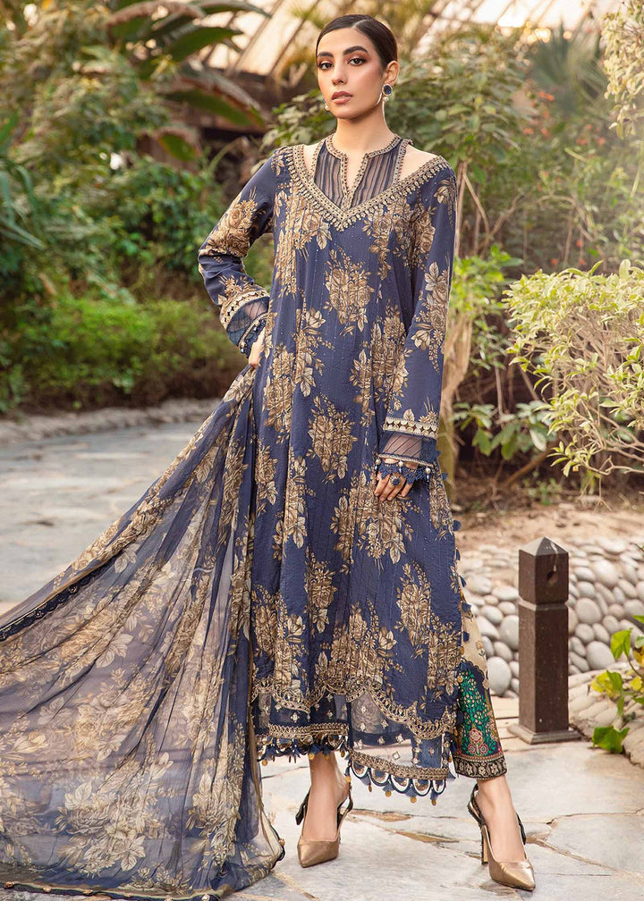 Buy Now M.Prints Spring Summer Lawn Edit '24 by Maria B | MPT-2110-B Online at Empress in USA, UK, Canada & Worldwide at Empress Clothing.