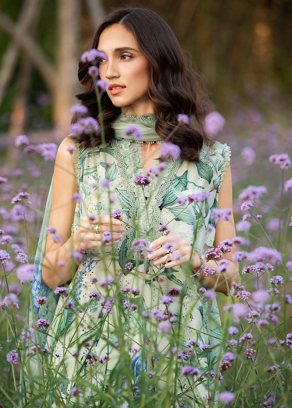 Buy Now M.Prints Spring Summer Lawn '25 by Maria B | MPT-2502-B Online in USA, UK, Canada, Italy, France, Norway, UAE & Worldwide at Empress Clothing. 