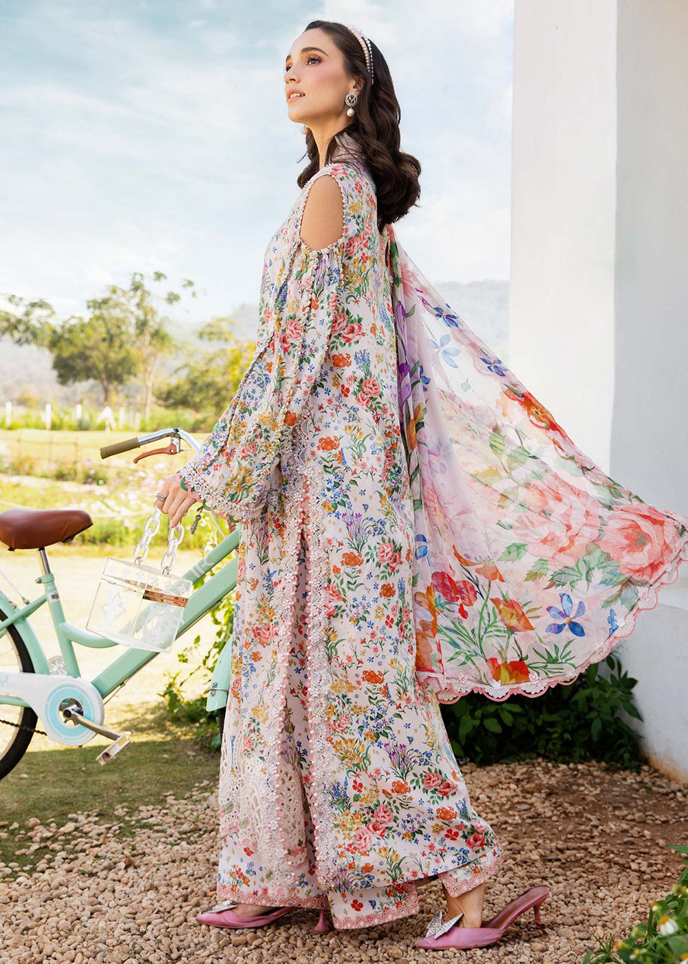 Buy Now M.Prints Spring Summer Lawn '25 by Maria B | MPT-2507-A Online in USA, UK, Canada, Italy, France, Norway, UAE & Worldwide at Empress Clothing.