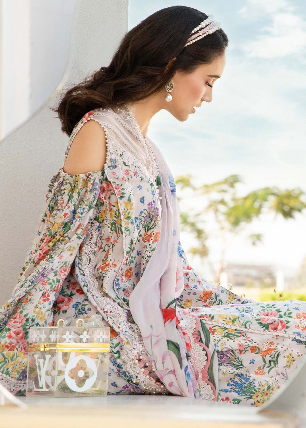 Buy Now M.Prints Spring Summer Lawn '25 by Maria B | MPT-2507-A Online in USA, UK, Canada, Italy, France, Norway, UAE & Worldwide at Empress Clothing.
