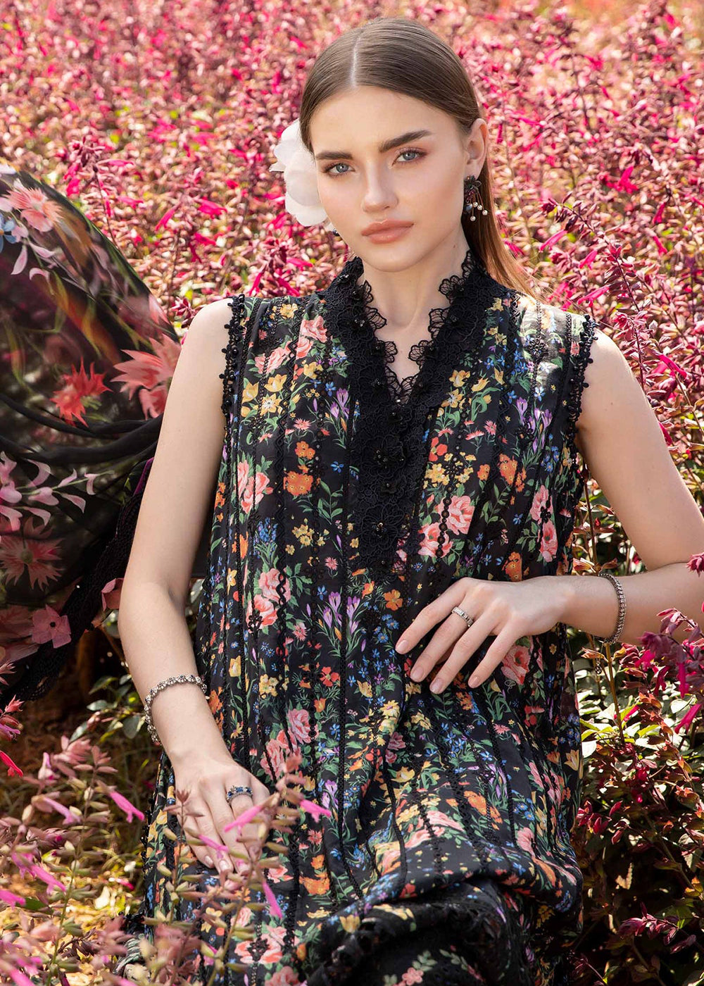 Buy Now M.Prints Spring Summer Lawn '25 by Maria B | MPT-2507-B Online in USA, UK, Canada, Italy, France, Norway, UAE & Worldwide at Empress Clothing. 