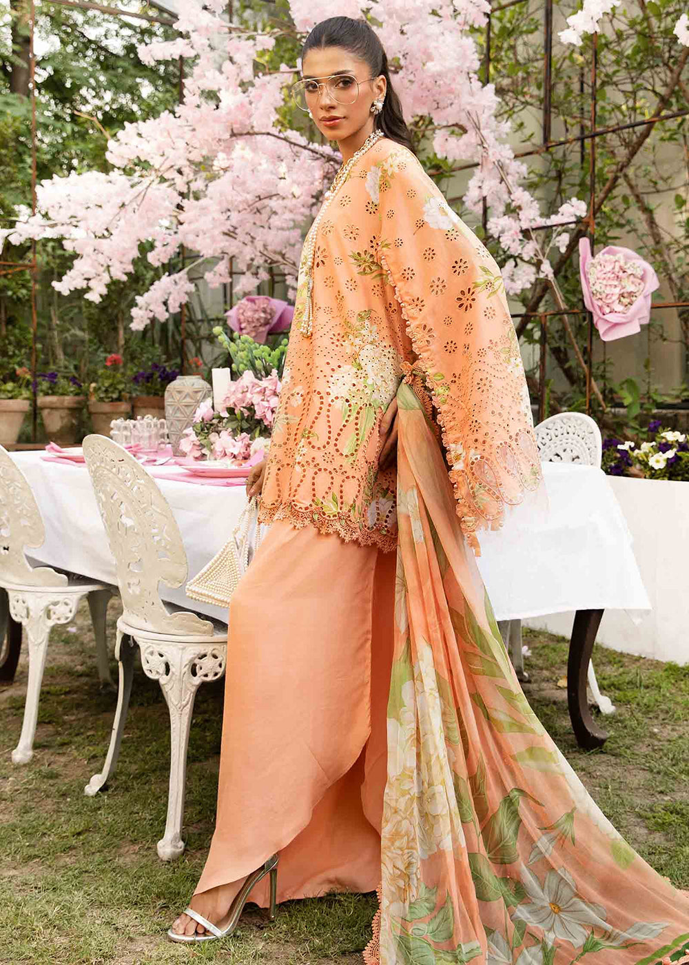 Buy Now Unstitched M Prints Summer Edit '25 by Maria B | MPT-2602-A Online in USA, UK, Canada, Germany, Italy, Austria, France & Worldwide at Empress Clothing.