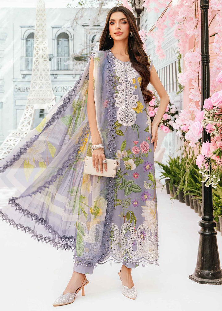 Buy Now Unstitched M Prints Summer Edit '25 by Maria B | MPT-2604-A Online in USA, UK, Canada, Germany, Italy, Austria, France & Worldwide at Empress Clothing.