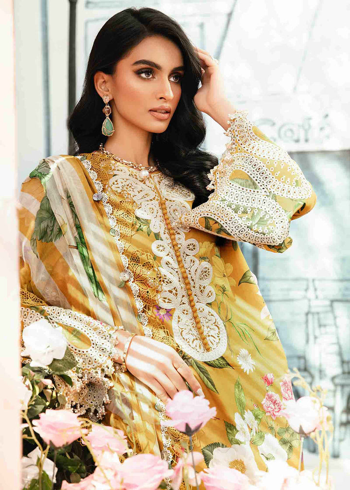 Buy Now Unstitched M Prints Summer Edit '25 by Maria B | MPT-2604-B Online in USA, UK, Canada, Germany, Italy, Austria, France & Worldwide at Empress Clothing.