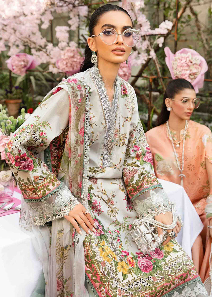 Buy Now Unstitched M Prints Summer Edit '25 by Maria B | MPT-2605-B Online in USA, UK, Canada, Germany, Italy, Austria, France & Worldwide at Empress Clothing.