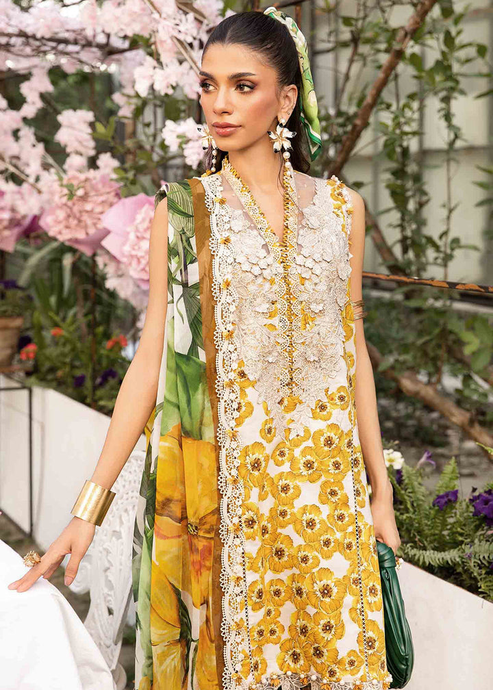 Buy Now Unstitched M Prints Summer Edit '25 by Maria B | MPT-2606-A Online in USA, UK, Canada, Germany, Italy, Austria, France & Worldwide at Empress Clothing.