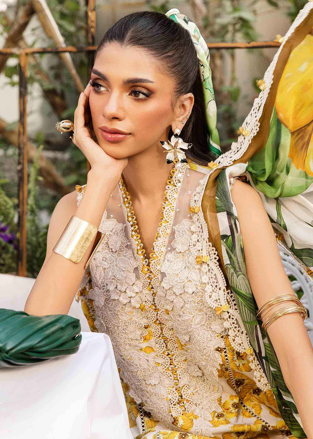 Buy Now Unstitched M Prints Summer Edit '25 by Maria B | MPT-2606-A Online in USA, UK, Canada, Germany, Italy, Austria, France & Worldwide at Empress Clothing.