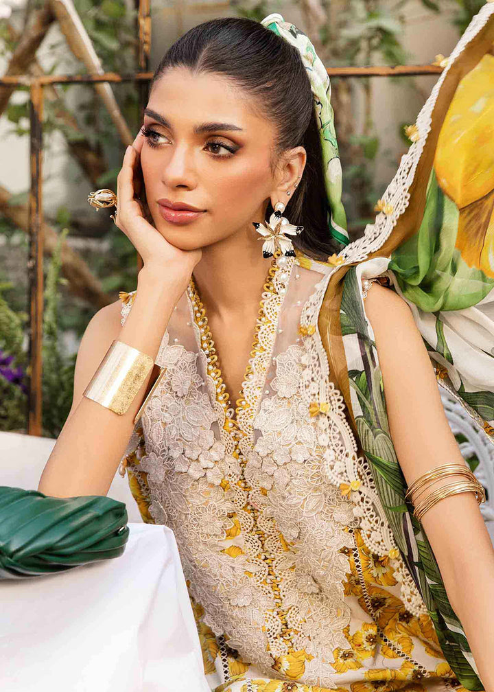 Buy Now Unstitched M Prints Summer Edit '25 by Maria B | MPT-2606-A Online in USA, UK, Canada, Germany, Italy, Austria, France & Worldwide at Empress Clothing.