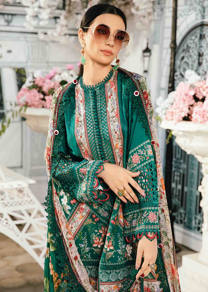 Buy Now Unstitched M Prints Summer Edit '25 by Maria B | MPT-2610-A Online in USA, UK, Canada, Germany, Italy, Austria, France & Worldwide at Empress Clothing.